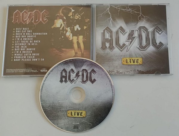 Cd Live - Ac/dc Interprete Ac/dc [usado]