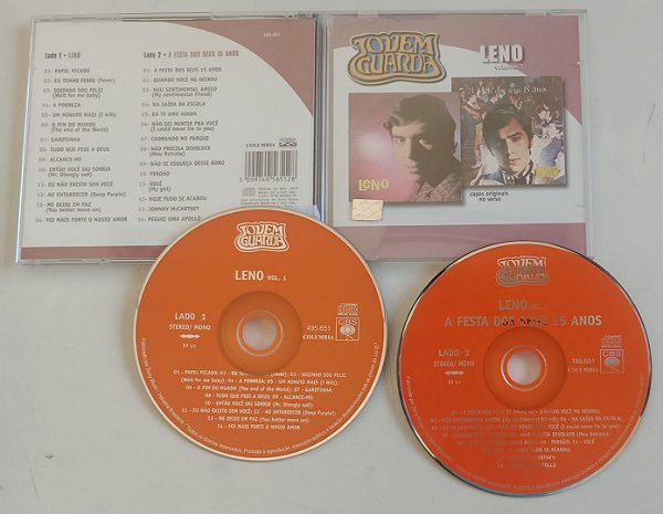 Cd Leno Vol. 1 [2 Cds] Jovem Guarda Interprete Leno [seminovo]