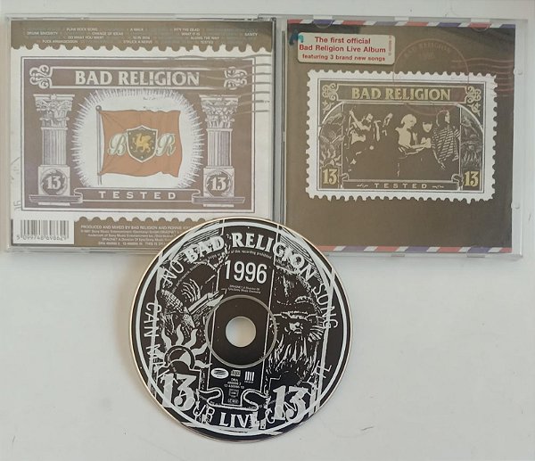 Cd Tested [importado] Interprete Bad Religion (1997) [usado]