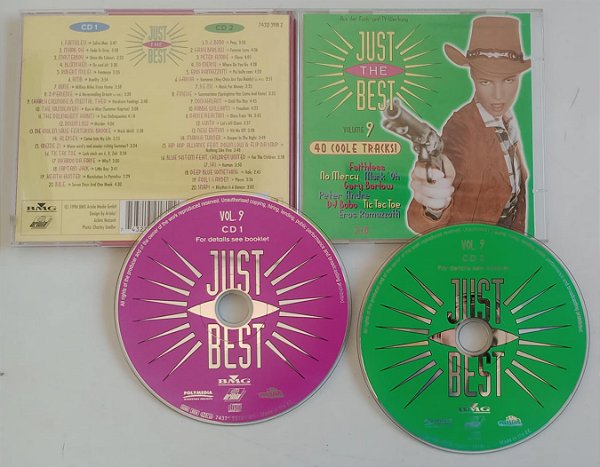 Cd Just The Best Vol. 9 Interprete Vários Artistas (1996) [seminovo]