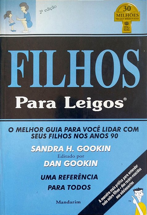 Livro Filhos para Leigos Autor Gookin, Sandra H. (1996) [usado]