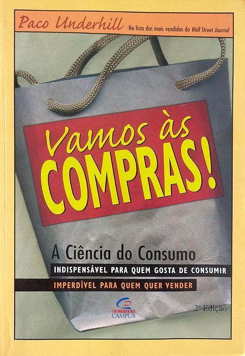 Livro Vamos Às Compras! Autor Underhill, Paco (1999) [usado]