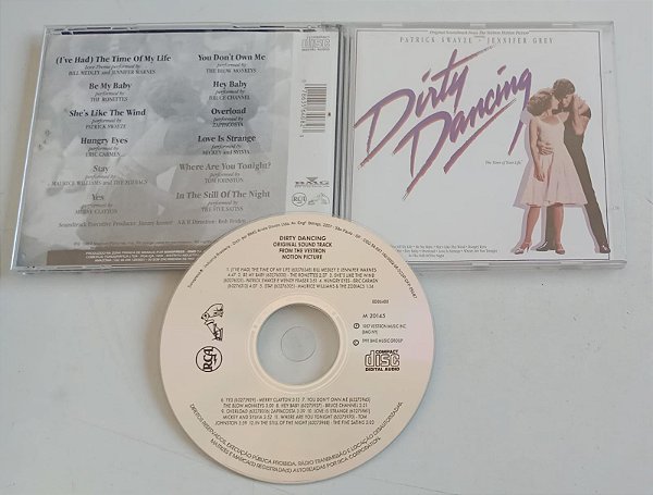 Cd Dirty Dancing ( Ritmo Quente ) - Trilha Sonora Interprete Vários Artistas (1991) [usado]