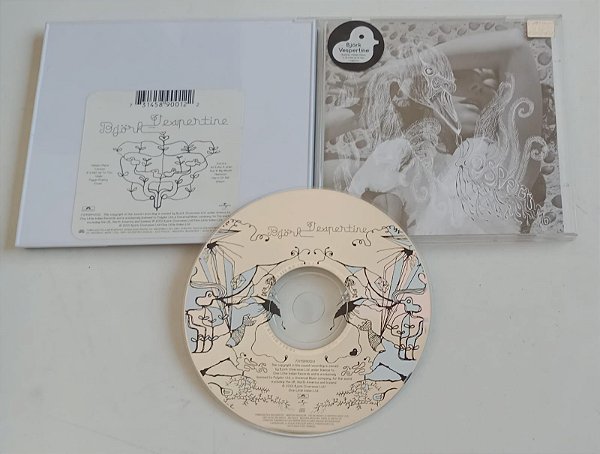 Cd Vespertine Interprete Bjork (2001) [seminovo]