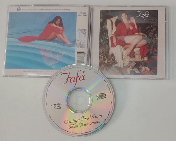 Cd Cantigas Pra Ninar Meu Namorado Interprete Fafá de Belém [usado]