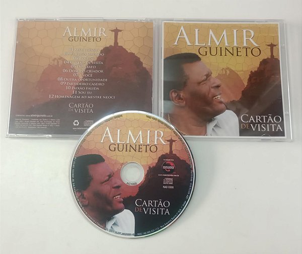 Cd Cartão de Visita Interprete Almir Guineto [seminovo]