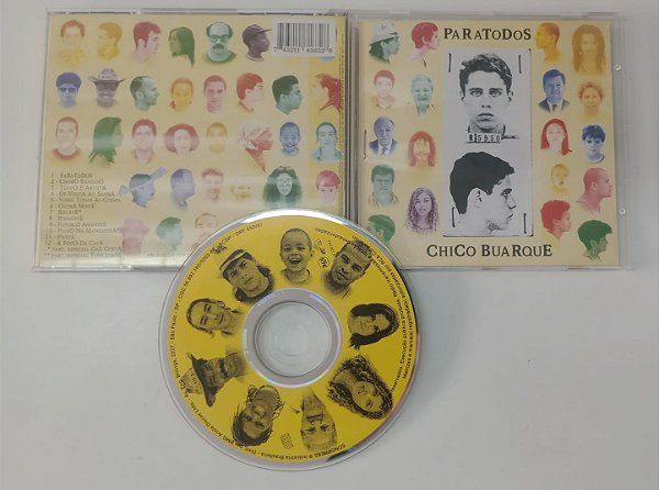 Cd para Todos Interprete Chico Buarque (1993) [seminovo]