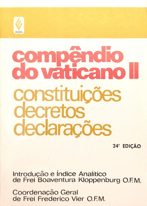 Livro Compêndio do Vaticano Ii Autor Vários (1995) [usado]