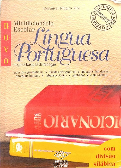 Livro Minidicionário Escolar da Lingua Portuguesa Autor Rios, Dermival Ribeiro (2005) [usado]