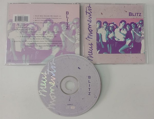 Cd Meus Momentos [coletânea] Interprete Blitz (1994) [seminovo]