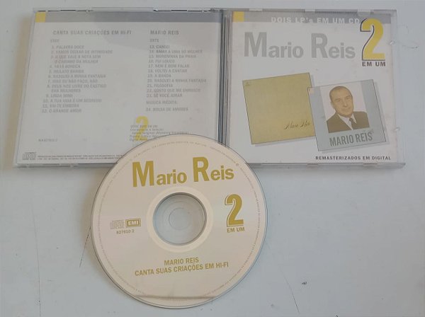 Cd 2 em 1 - Mario Reis Interprete Mario Reis (1993) [usado]