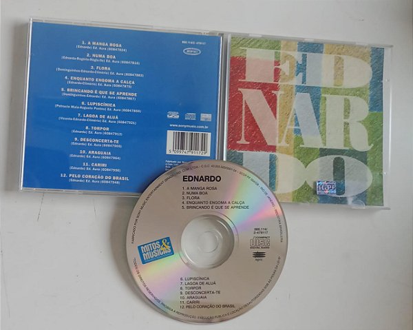 Cd Ednardo (coletânea) Interprete Ednardo [seminovo]
