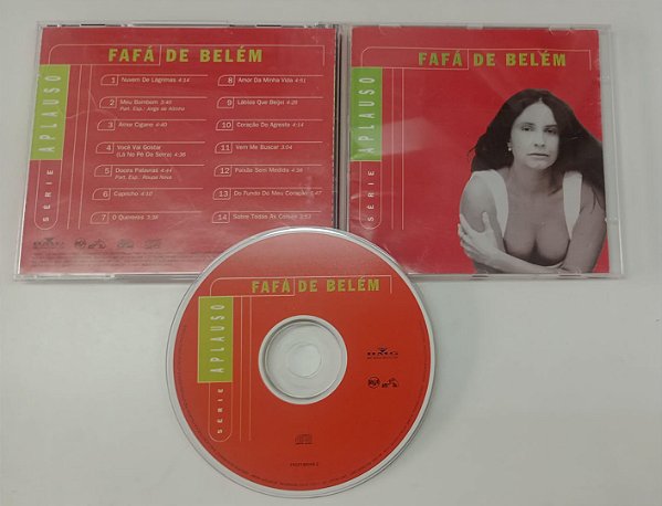 Cd Série Aplauso [coletânea] Fafá de Belém Interprete Fafá de Belém (1995) [usado]