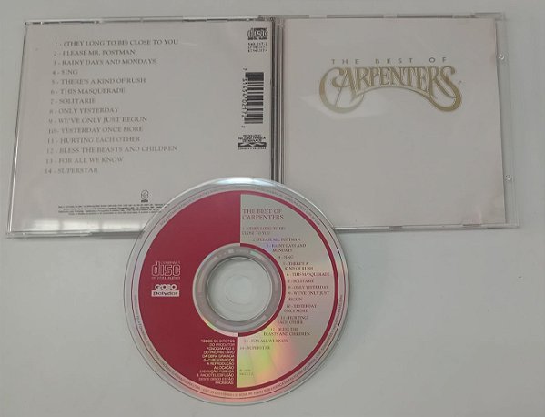 Cd The Best Of Carpenters Interprete Carpenters (1994) [usado]