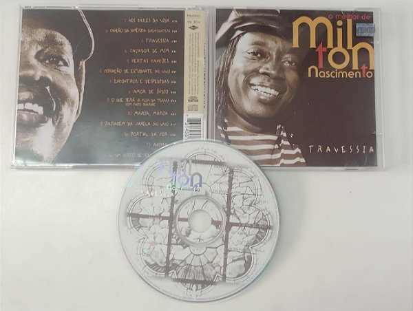 Cd o Melhor de Milton Nascimento Interprete Milton Nascimento (1998) [seminovo]
