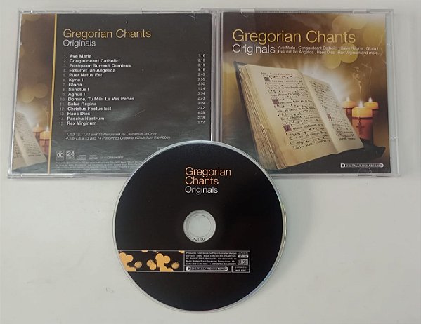 Cd Gregorian Chants Originals Interprete Laudamus Te Choir, Gregorian Choir [usado]