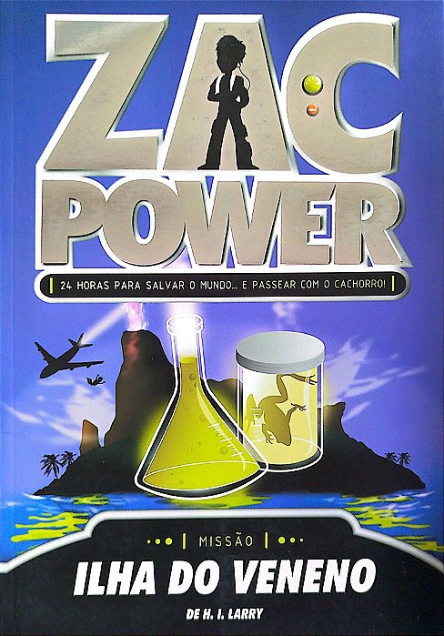 Livro Ilha do Veneno - Zac Power Autor Larry, H. I. (2007) [seminovo]