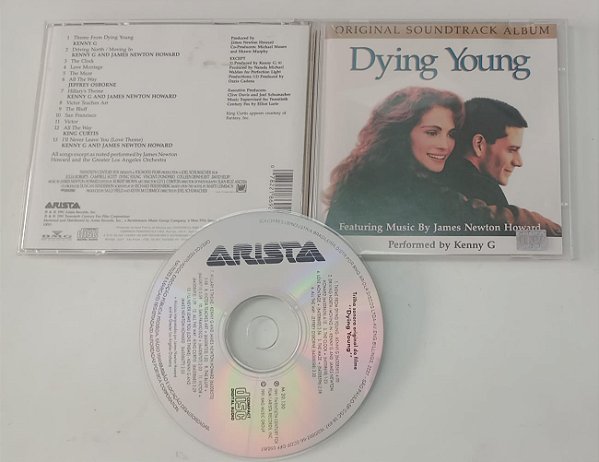 Cd Dying Young [ Tudo por Amor ] Trilha Sonora Interprete Vários Artistas (1991) [usado]