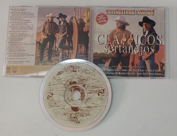 Cd Clássicos Sertanejos Interprete Chitãozinho e Xororó (1996) [usado]