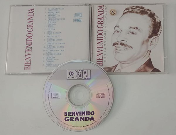 Cd Con La Sonora Matancera Interprete Bienvenido Granda [usado]