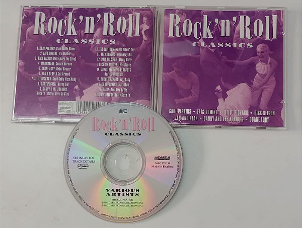 Cd Rock''n Roll Classics Interprete Vários Artistas (1995) [usado]