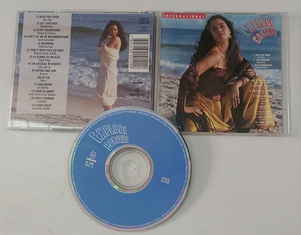 Cd Explode Coração - Trilha Internacional Interprete Vários Artistas (1996) [usado]