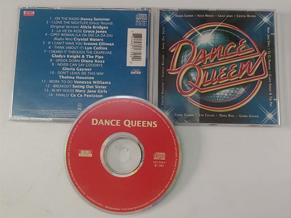 Cd Dance Queen Interprete Várias Cantoras Internacionais (1995) [usado]