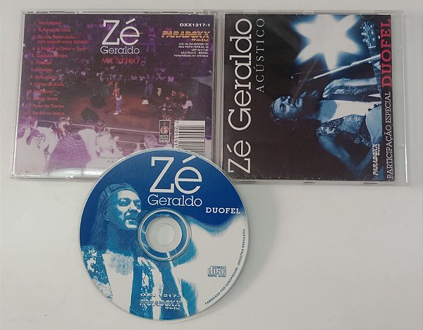 Cd Acústico - Zé Geraldo Interprete Zé Geraldo [usado]