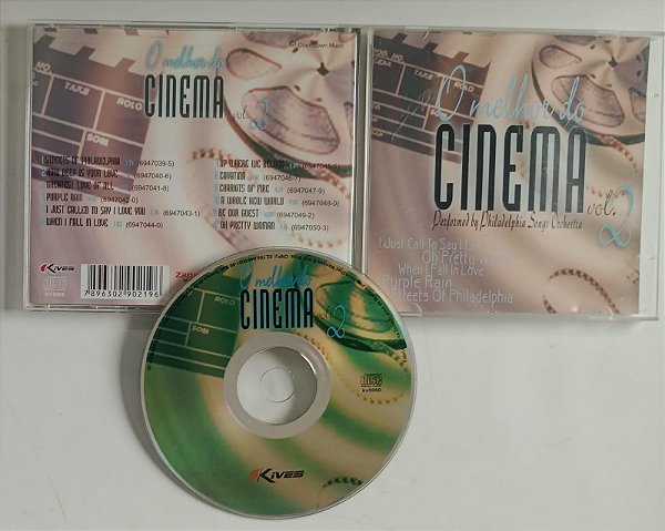 Cd o Melhor do Cinema Vol. 2 Interprete Philadelphia Songs Orchestra [usado]