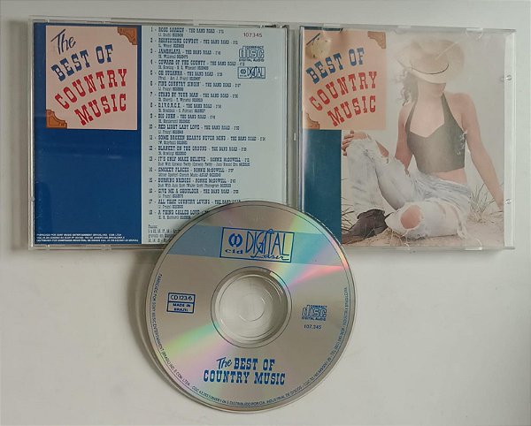 Cd The Best Of Country Music Interprete Vários Artistas [usado]