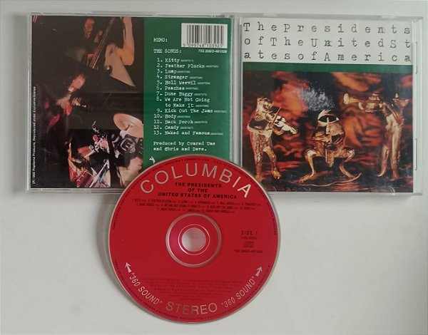 Cd [álbum 1995] The Presidents Of The United States Of America Interprete The Presidents Of The United States Of America (1995) [usado]