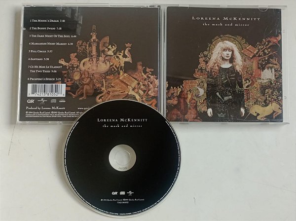 Cd The Mask And Mirror Interprete Loreena Mckennitt (1994) [usado]