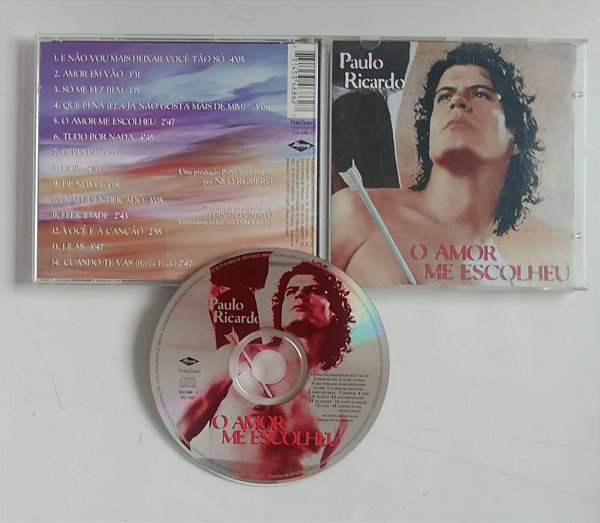 Cd o Amor Me Escolheu Interprete Paulo Ricardo (1997) [usado]