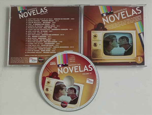 Cd Sucessos das Novelas Vol. 1 Interprete Vários Artistas (2012) [usado]