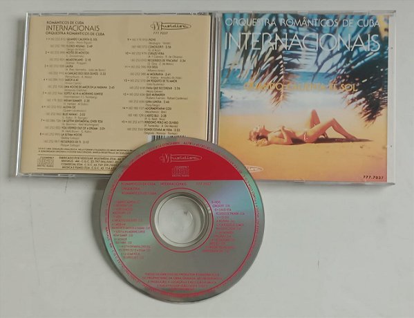 Cd Internacionais - Quando Calienta El Sol Interprete Orquestra Românticos de Cuba [seminovo]