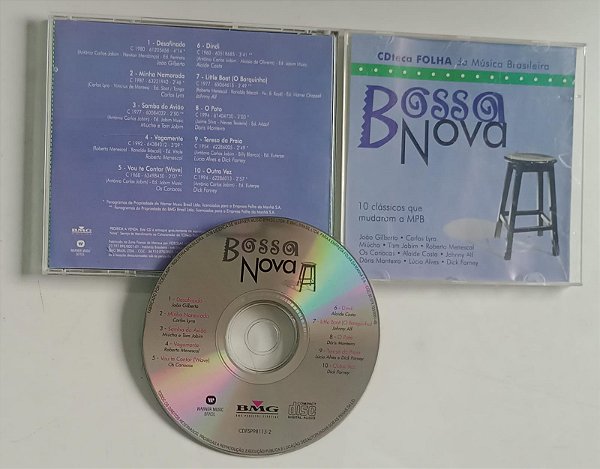 Cd Bossa Nova - Coleção Cdteca Folha Interprete Vários Artistas [usado]