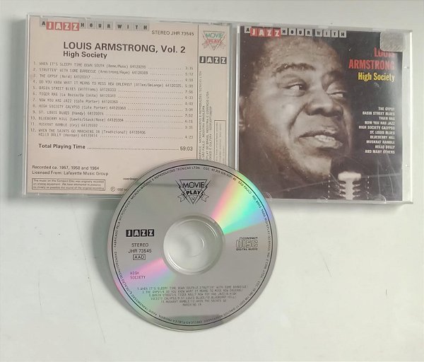 Cd a Jazz Hour With Louis Armstrong 2 Interprete Louis Armstrong (1992) [usado]