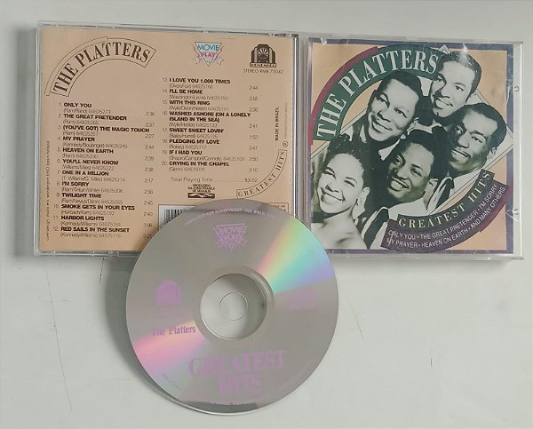 Cd Greatest Hits Interprete The Platters (1993) [usado]