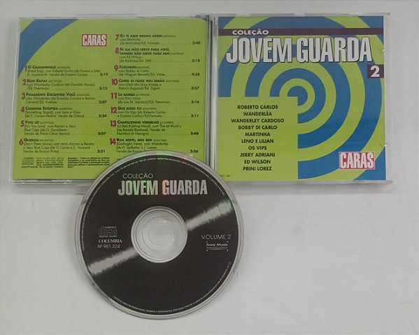 Cd Jovem Guarda 2 - Coleção Caras Interprete Vários Artistas [seminovo]