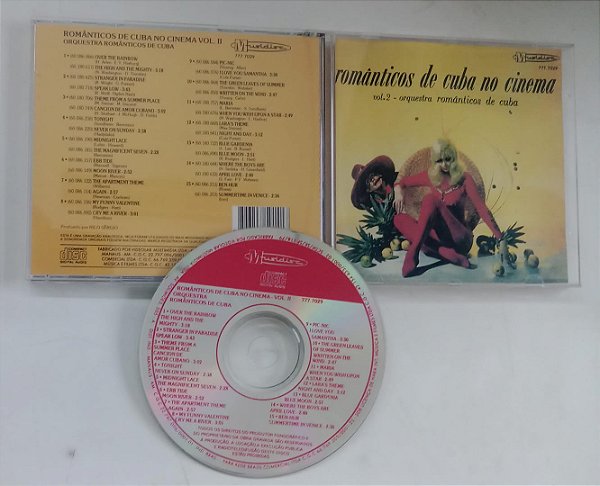 Cd no Cinema Vol. 2 Interprete Orquestra Românticos de Cuba [seminovo]