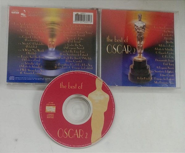 Cd The Best Of Oscar 2 Interprete The London Studio Orchestra (1996) [usado]
