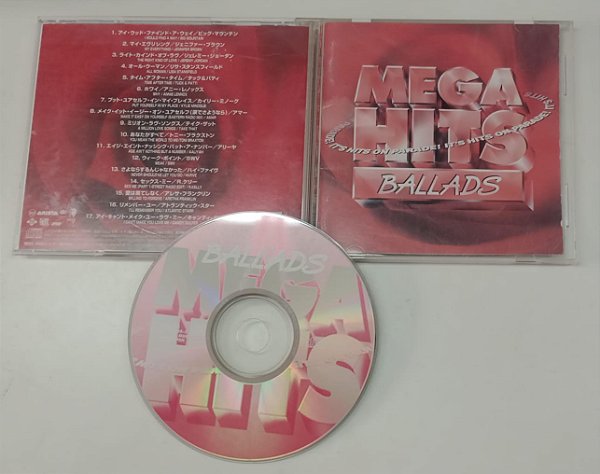 Cd Mega Hits Ballads Interprete Vários Artistas (1995) [usado]