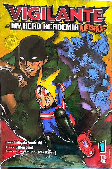 Gibi Vigilante: My Hero Acamia Illegals #1 Autor (2020) [seminovo]