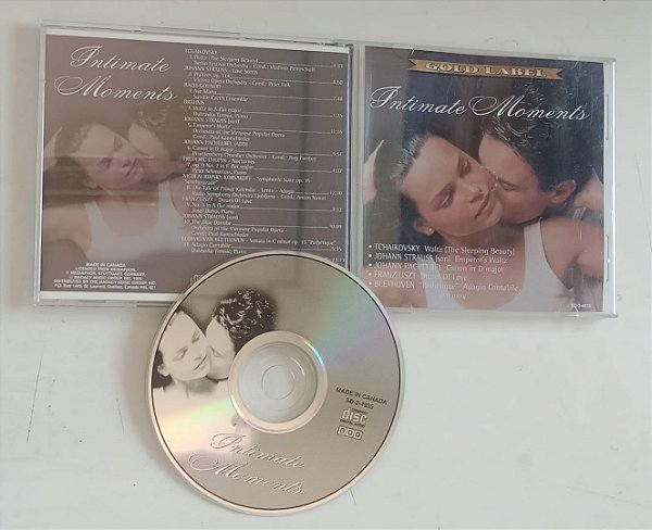Cd Intimate Moments Interprete Vários Artistas [seminovo]