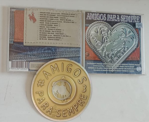 Cd Amigos para Sempre Vol. 3 Interprete Vários Artistas (2000) [seminovo]