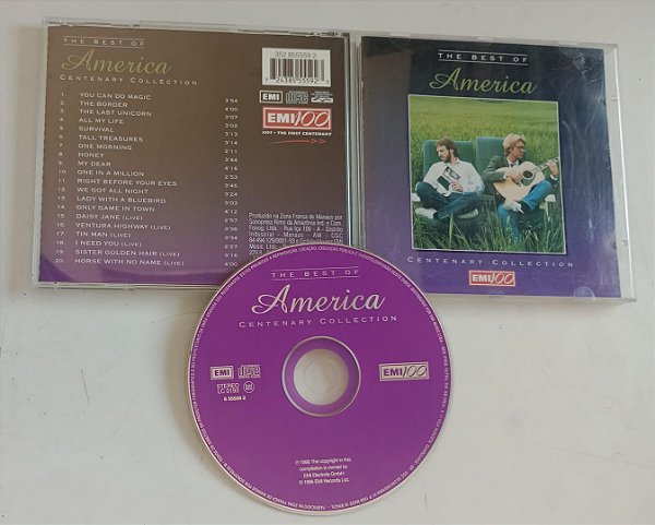 Cd The Best Of America Interprete Vários Artistas (1996) [usado]