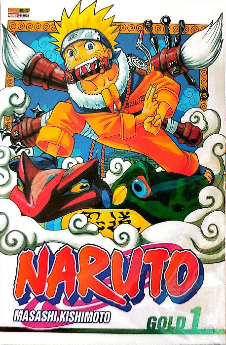 Gibi Naruto Gold #1 Autor (2015) [seminovo]