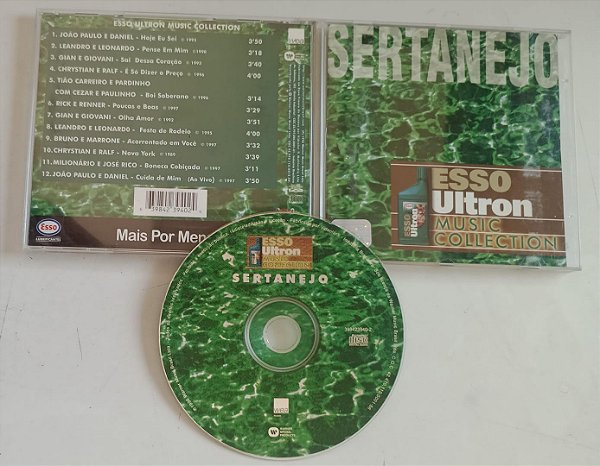 Cd Sertanejo - Coleção Esso Interprete Vários Artistas (1999) [usado]