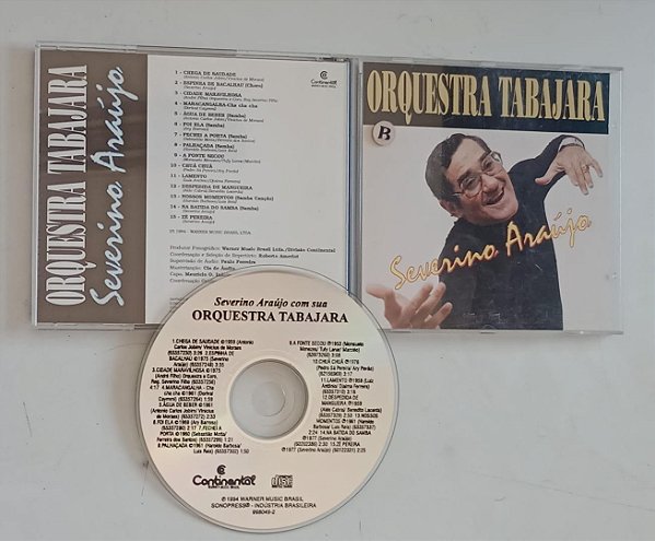 Cd Severino Araújo e Orquestra Tabajara Interprete Severino Araújo e Orquestra Tabajara (1994) [usado]