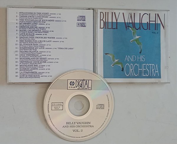 Cd Vol. 2 - Billy Vaughn e Orquestra Interprete Billy Vaughn e Orquestra [usado]